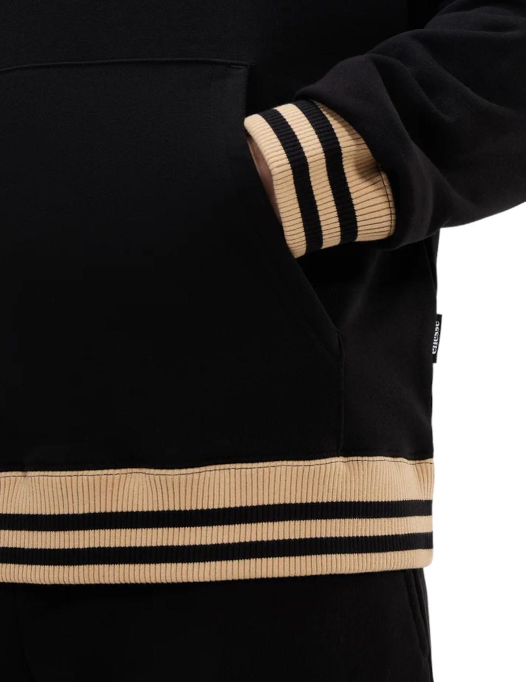 Pull en polaire pour homme Ellesse Hazzo Noir 4/4