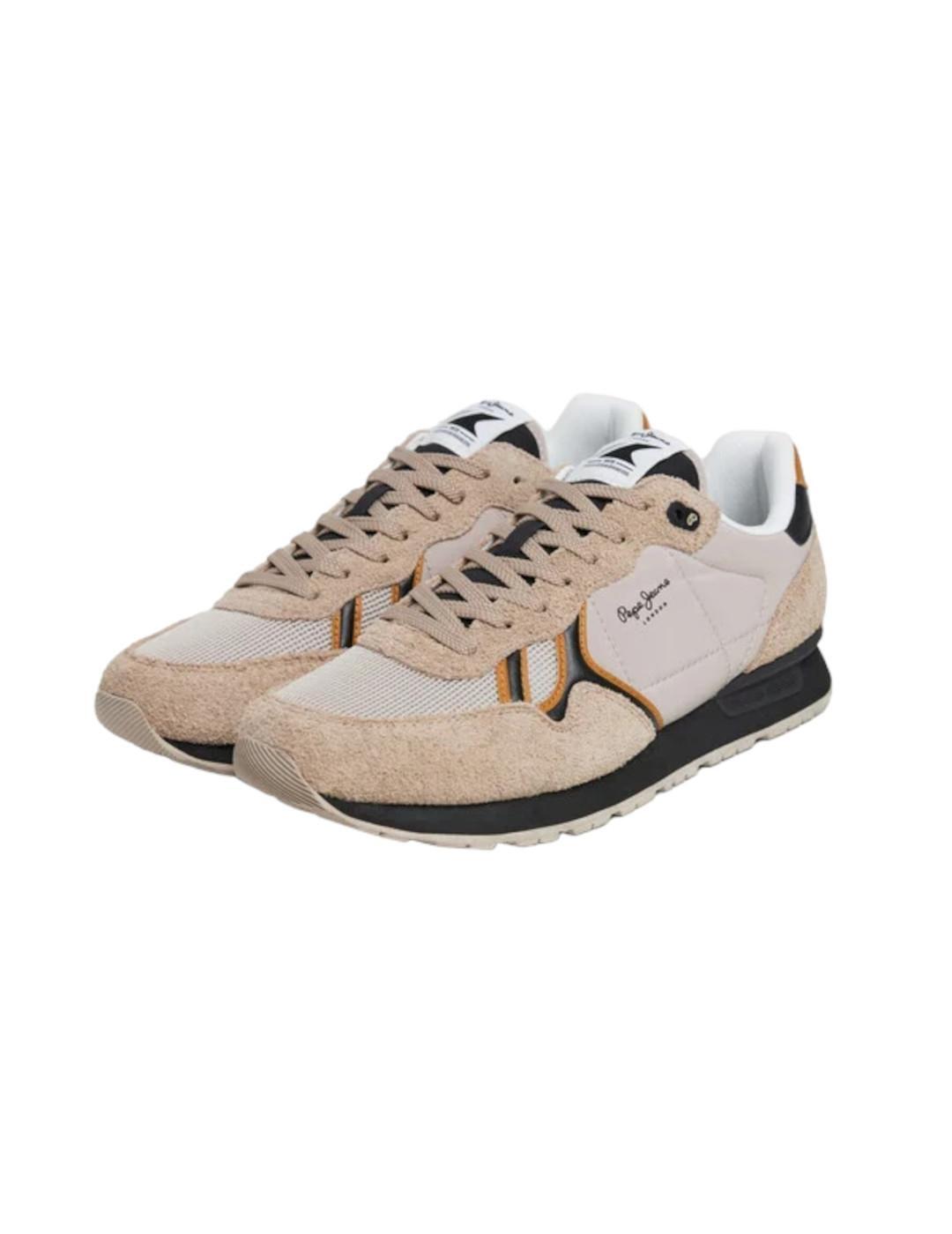 Zapatillas para Hombre Pepe jeans Brit fun Beige 2/5