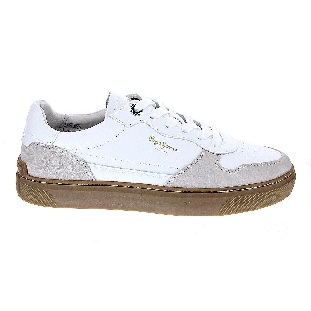 Pepe Jeans - Baskets Pepe Jeans Modèle Pms00018-803 Pour Homme - Baskets - Blanc - Decathlon