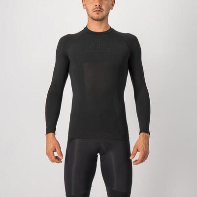 Castelli core seamless base layer ls ondershirt heren lange mouwen zwart