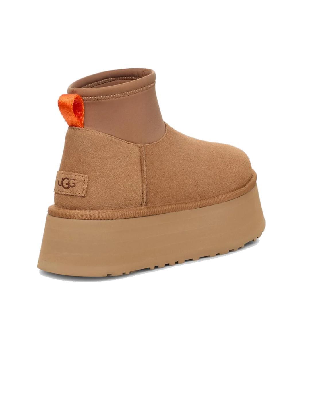 UGG Classic Mini Dipper Boot - Chestnut (W) 4/5