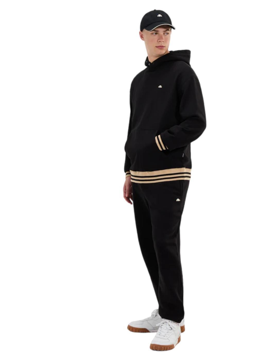 Pull en polaire pour homme Ellesse Hazzo Noir 3/4