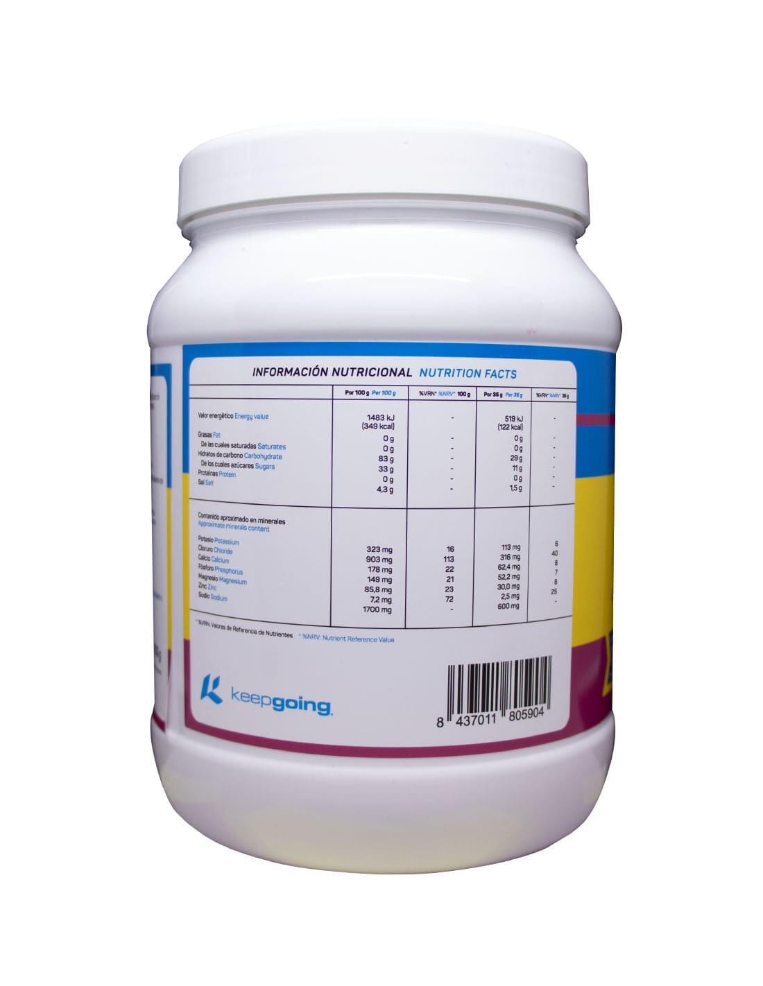 Bebida Isotónica en Polvo "Isotonic +" Sabor Frutos Rojos 700 g 3/6