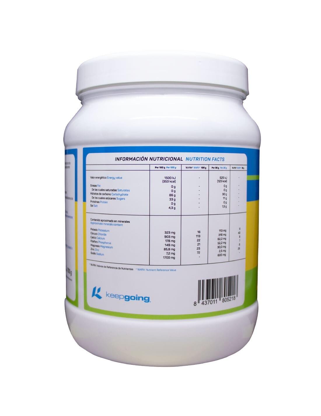 Bebida Isotónica en Polvo "Isotonic +" Sabor Limón 700 g 3/6