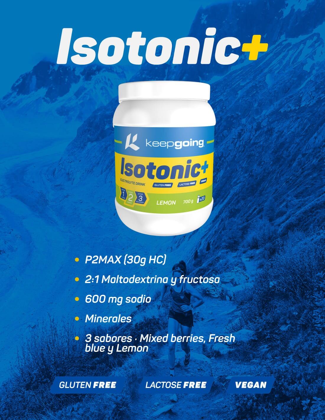 Bebida Isotónica en Polvo "Isotonic +" Sabor Limón 700 g 5/6