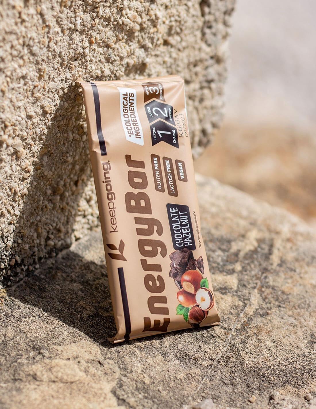Barritas Energéticas Naturales Energía Bar "Energy Bar" Choco-Avellana 24x40g 4/7