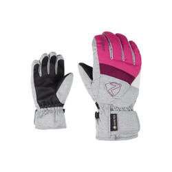 Gants et Moufles ZIENER Leif GTX JR-Rose-8 ans-128 cm