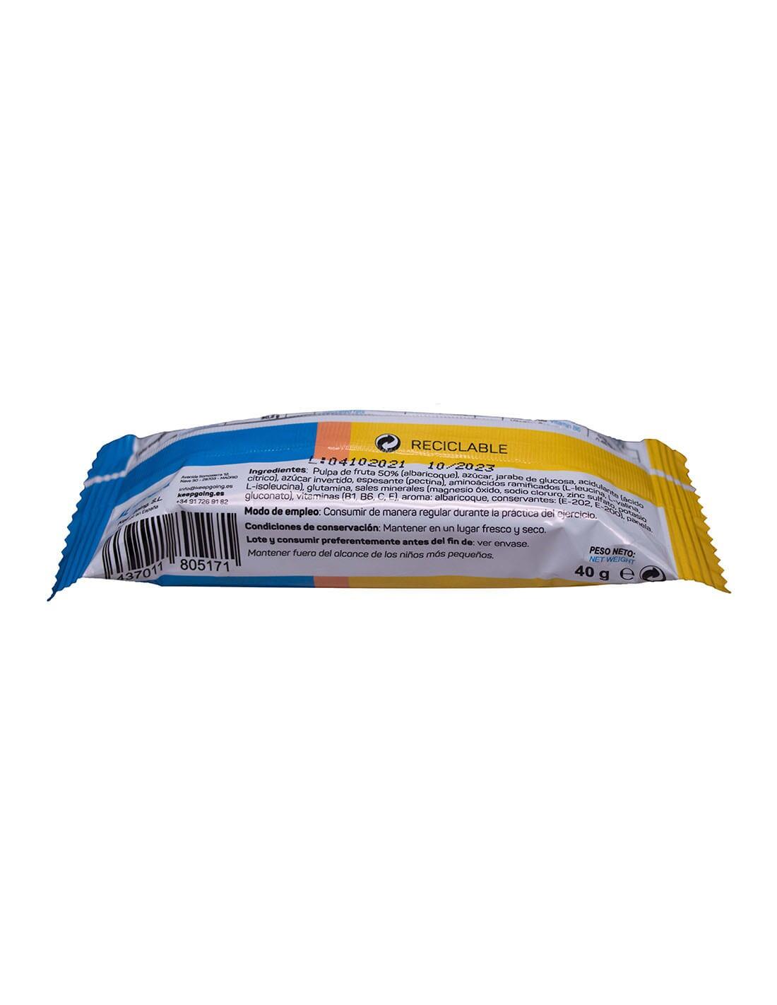 Barrita Energética Natural Energía Pro "EnergyPro Bar" de Albaricoque 1x40g 2/6