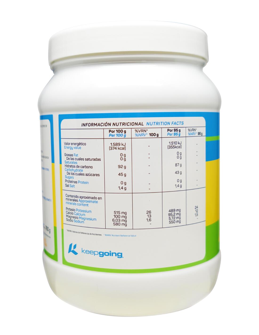 Bebida Energética en Polvo Energía Pro "EnergyPro Drink" Sabor Limón 760g 3/7