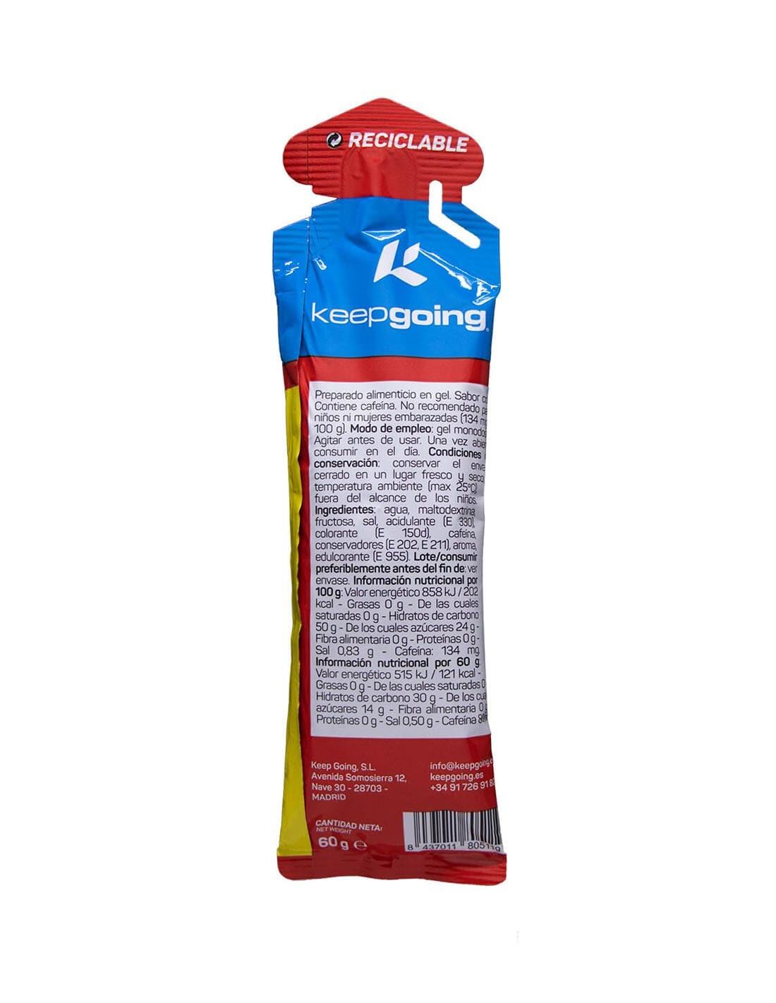 Gel Energético Energía Pro "EnergyPro Gel" Sabor Cola 1 ud x 60g 2/5