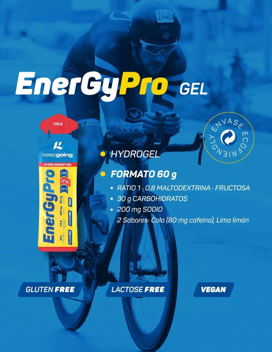Gel Energético Energía Pro "EnergyPro Gel" Sabor Cola 1 ud x 60g 4/5