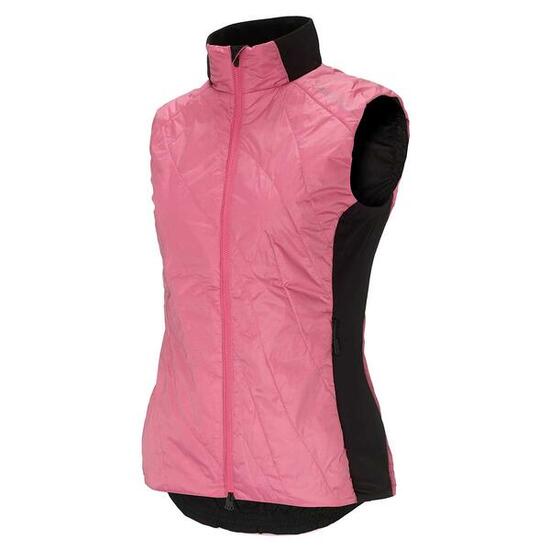 Matelassée Gilet - Vélo - Femme - P-Scope W - rose