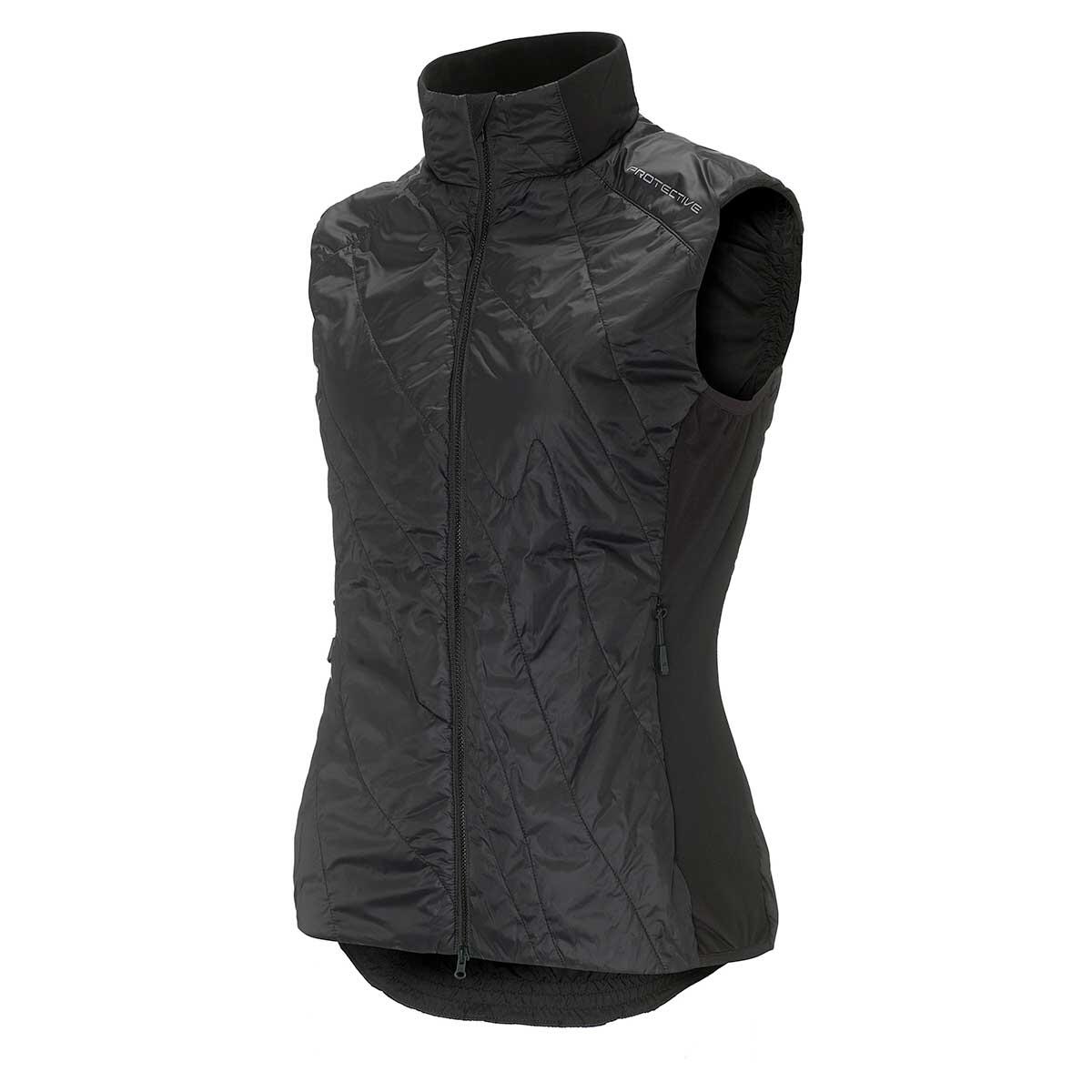 Protective - Gilet Isolant Hybride Pour Femme Rembourré -p-scope W - Noir - Vélo - Doudoune Duvet - Noir - Decathlon