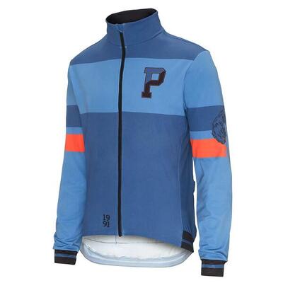 Longsleeve wielershirt - fiets - heren - p-fergus ls - zwart