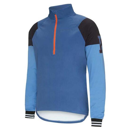 Longsleeve wielershirt - Fiets - Heren - P-Scout - donkerblauww