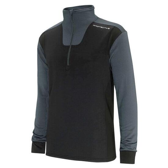 Longsleeve wielershirt - Outdoor - Heren - P-Math - zwart