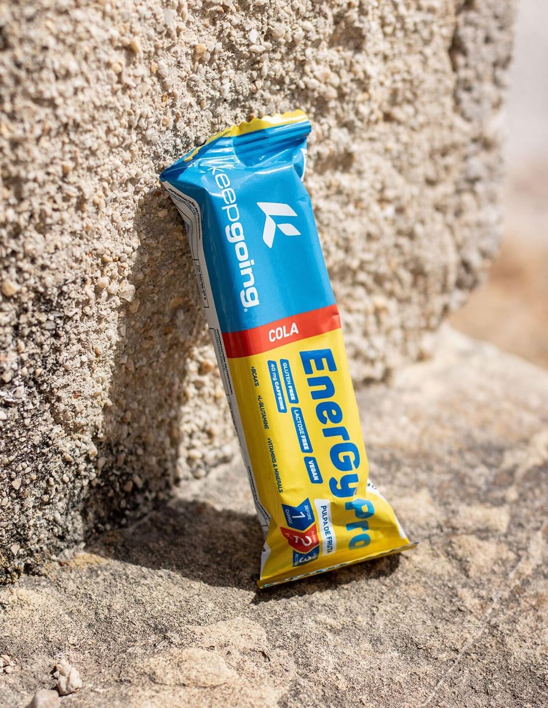 Barritas Energéticas Naturales Energía Pro "EnergyPro Bar" de Cola 24 uds x 40g 4/7