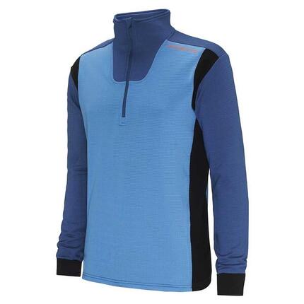 Longsleeve wielershirt - Outdoor - Heren - P-Math - blauw