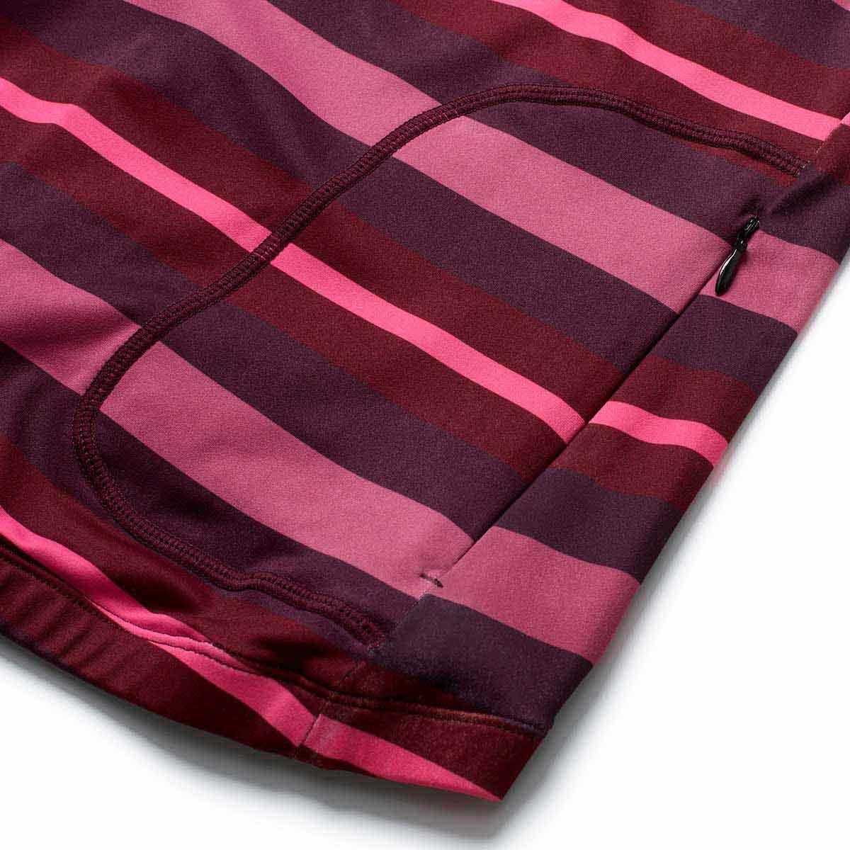 Maillot manches longues - Vélo - Femme - P-Fergus LS W - bordeaux 5/6