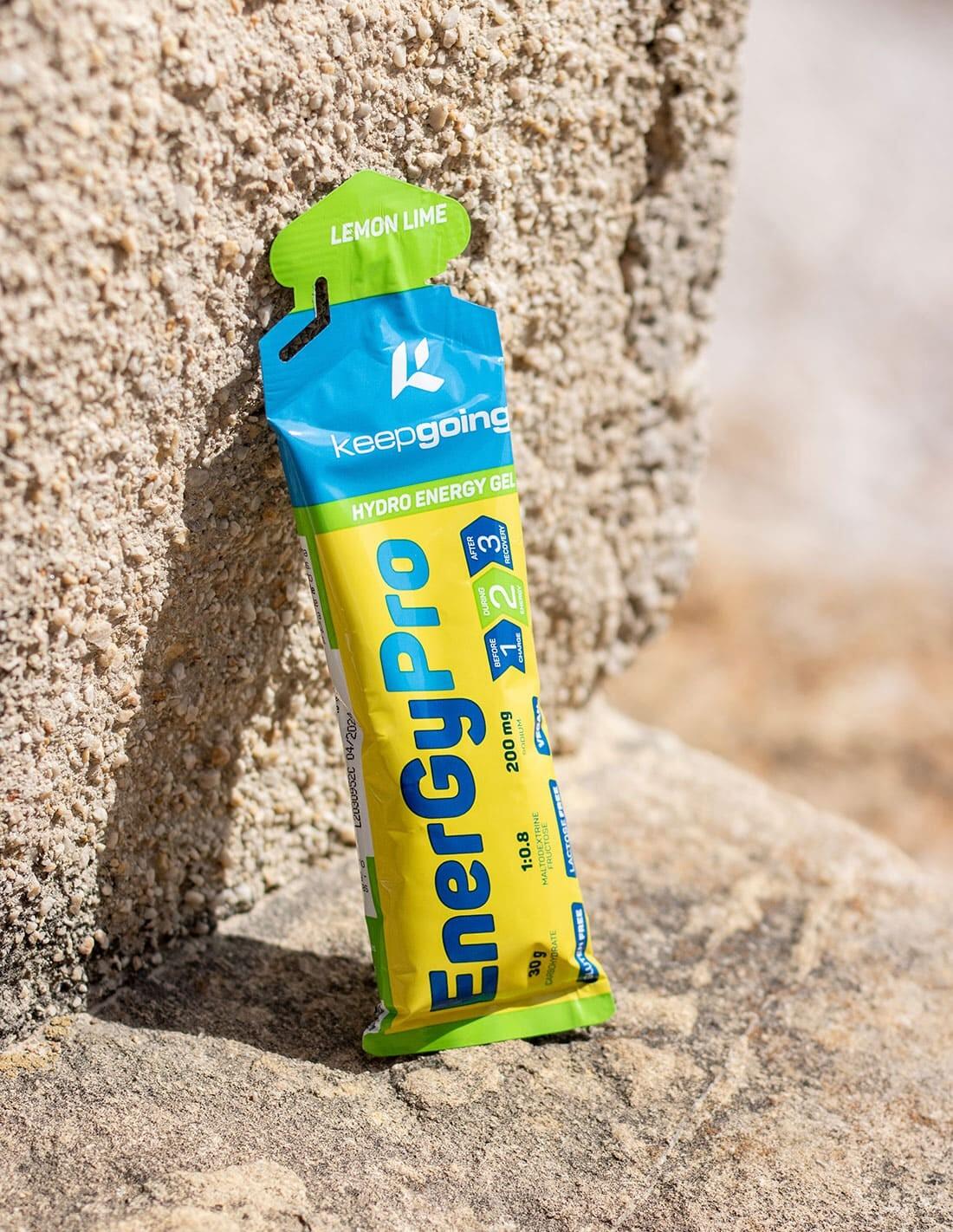 Gel Energético Energía Pro "EnergyPro Gel" Sabor Limón 24 uds x 60g 4/7