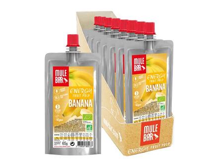 10 compotes énergétiques - vegan - 65g - Patate douce - Carotte - Orange