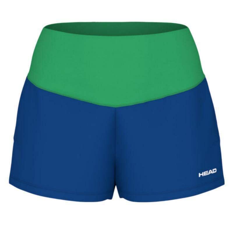 Short Head Dynamic Azul Royal Mujer 3/5