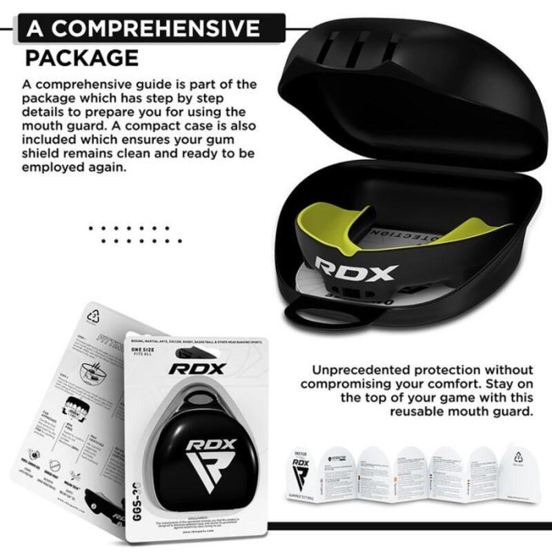 Protector gură RDX 3W Junior Verde pentru copii
