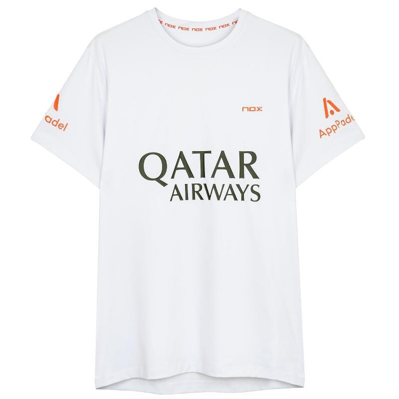 Agustin Tapia Sponsors AT10 T-Shirt branca