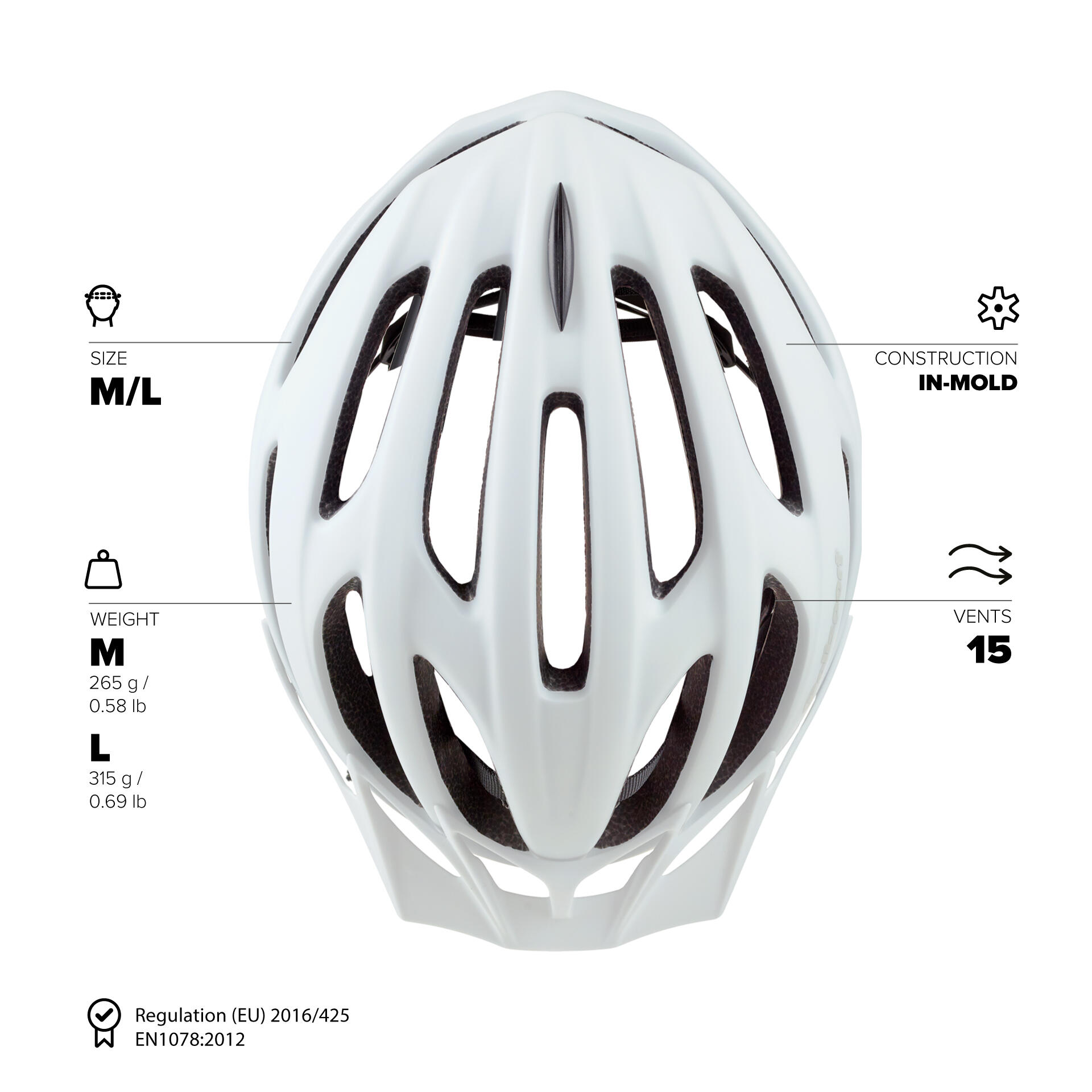 Sport Flow Casque de VTT Récréatif  Noir Mat 5/8