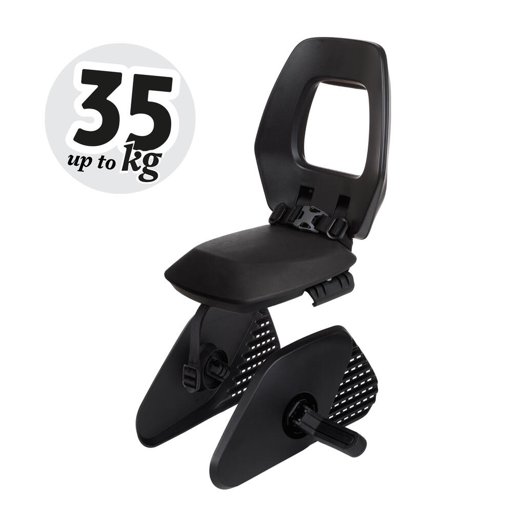 Bobike One Junior (Luggage Rack Mount) Child Seat Black