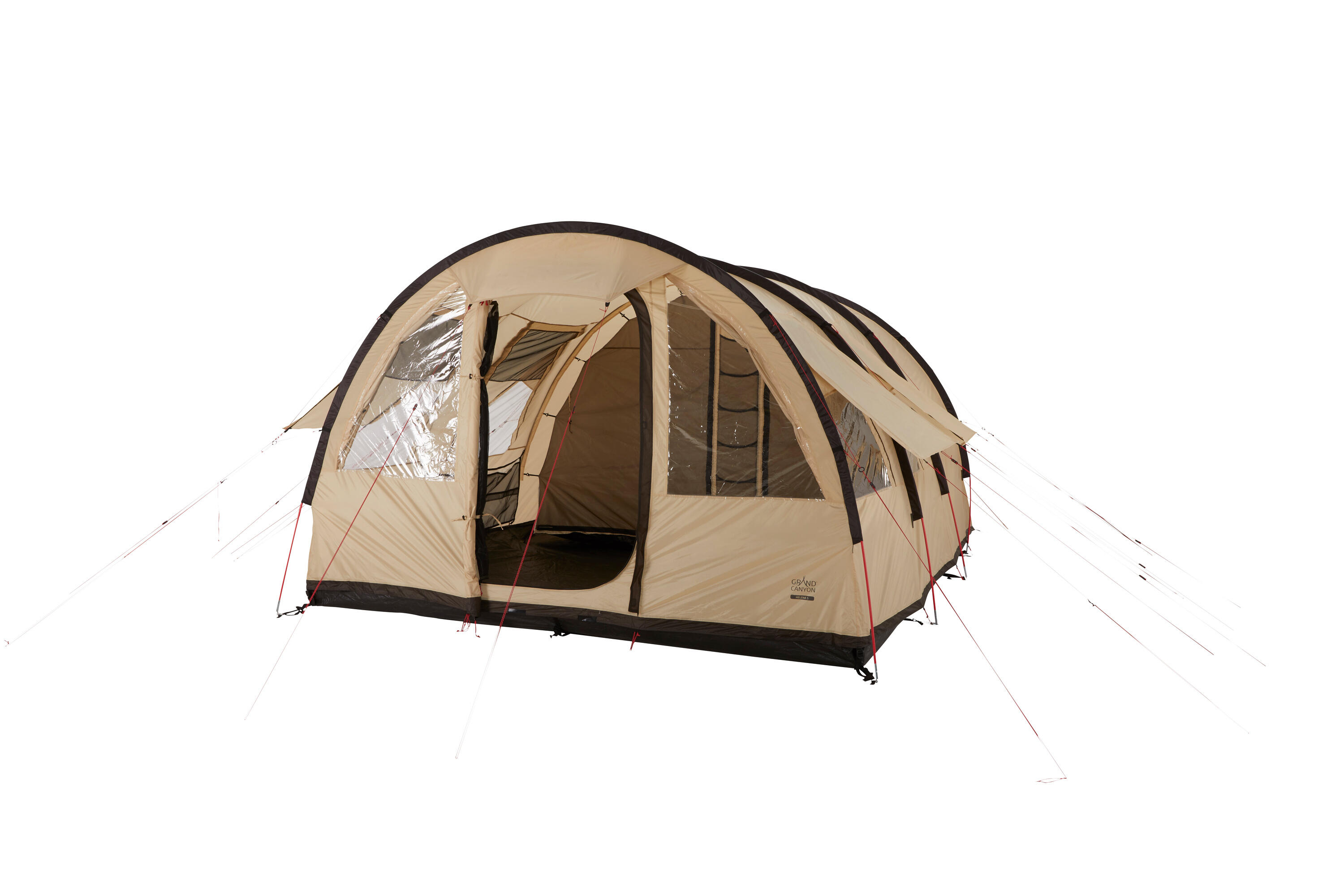 Tenda a tunnel Helena 5 persone famiglia gruppo da Campeggio vestibolo 7/7