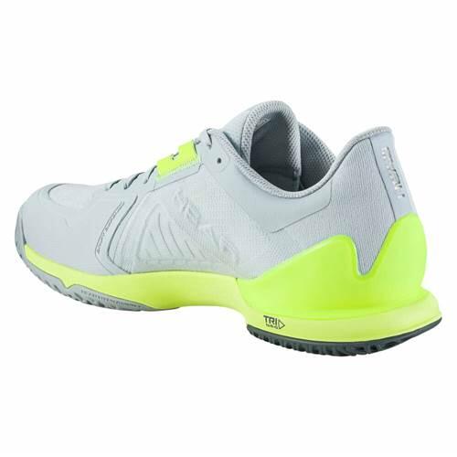 Chaussures De Padel Head Sprint Pro 3.5 273062 Grye Gris Et Jaune 5/5