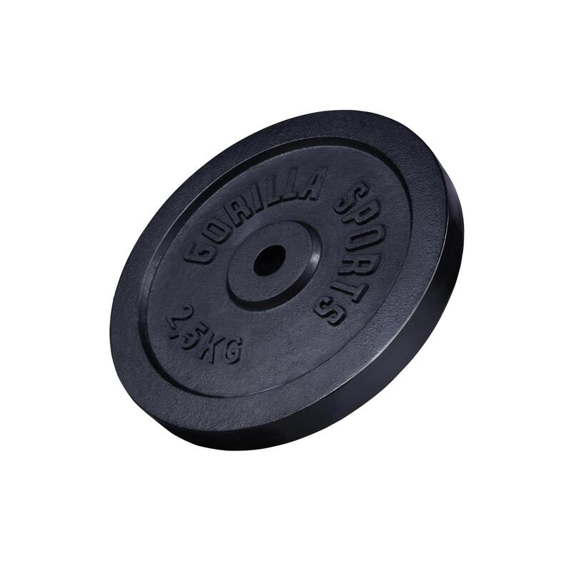 Disc din fontă 30/31 mm 2,5 kg Negru