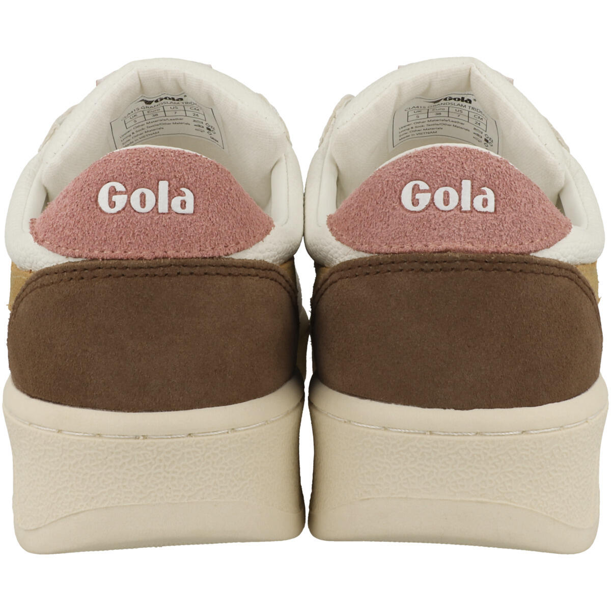 Baskets Femme Baskets Gola GRANDSLAM TRIDENT Blanc Blanc Gola 6/6
