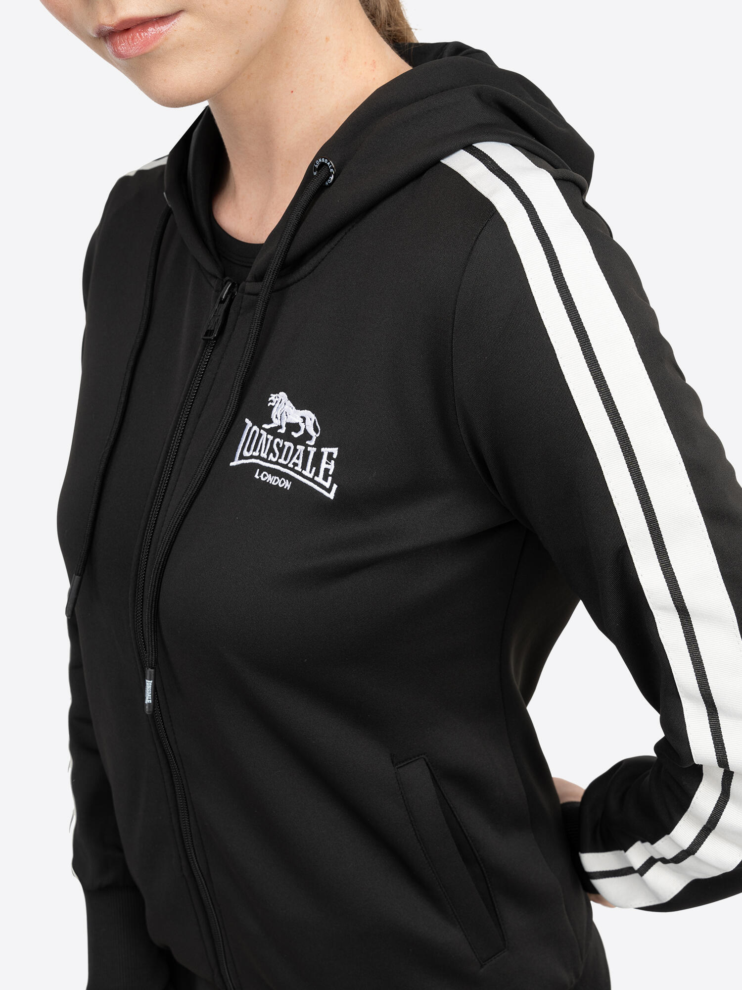 Veste de survêtement à capuche femme Lonsdale Bromley 5/7