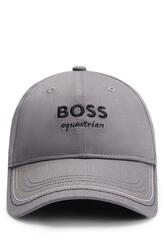 Casquette brodée Gris - Boss Equestrian