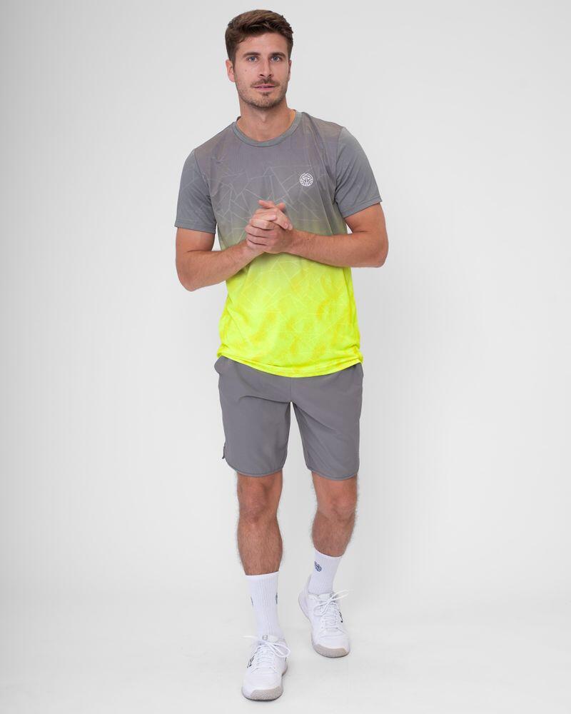 Camiseta Bidi Badu Beach Spirit Cinza Neon Amarelo 4/5