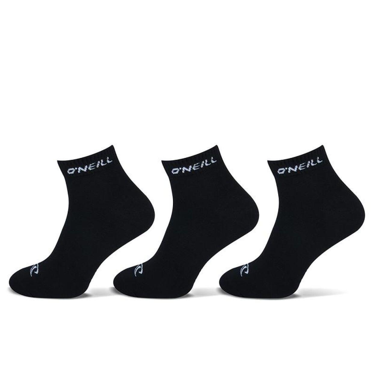O'NEILL O´neill Quarter Socken 3-Pack schwarz 3/3