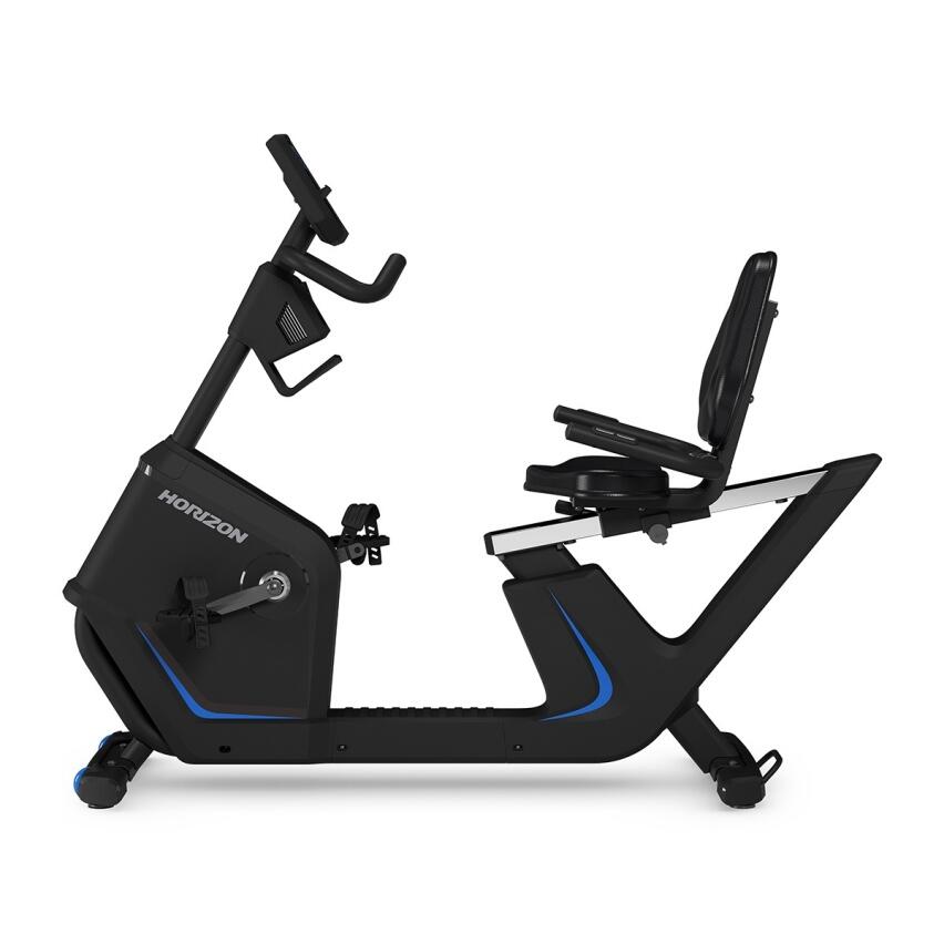 Vélo semi-allongé 5.0R – résistance magnétique 50 niveaux, console LCD 5,5" 3/7