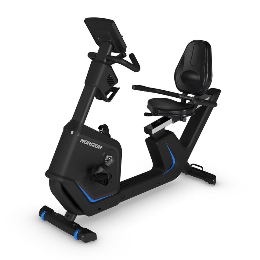 Vélo semi-allongé 5.0R – résistance magnétique 50 niveaux, console LCD 5,5" 5/7