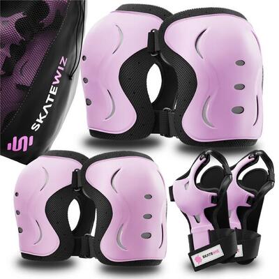 Schoner Set Protektoren Inliner 3-er Set Skateboard Kinder Schützer Knieschoner