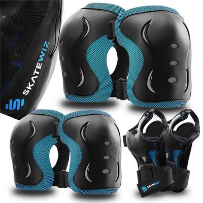 Schoner Set Protektoren Inliner 3-er Set Skateboard Kinder Schützer Knieschoner