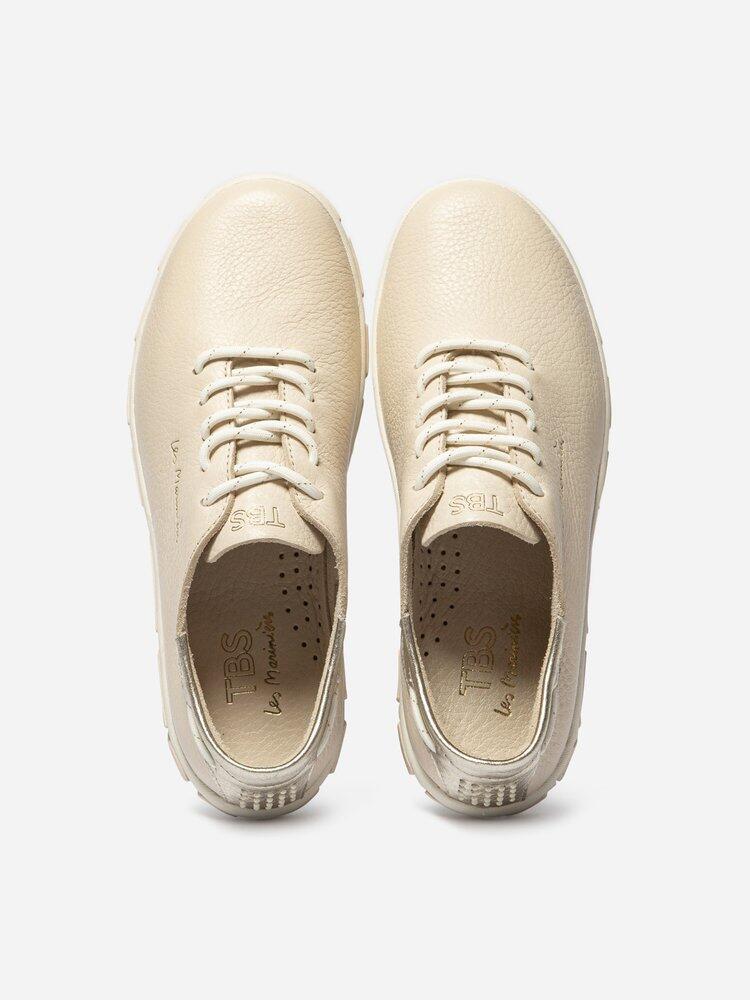 Baskets Femme - JAZARU Beige 3/4