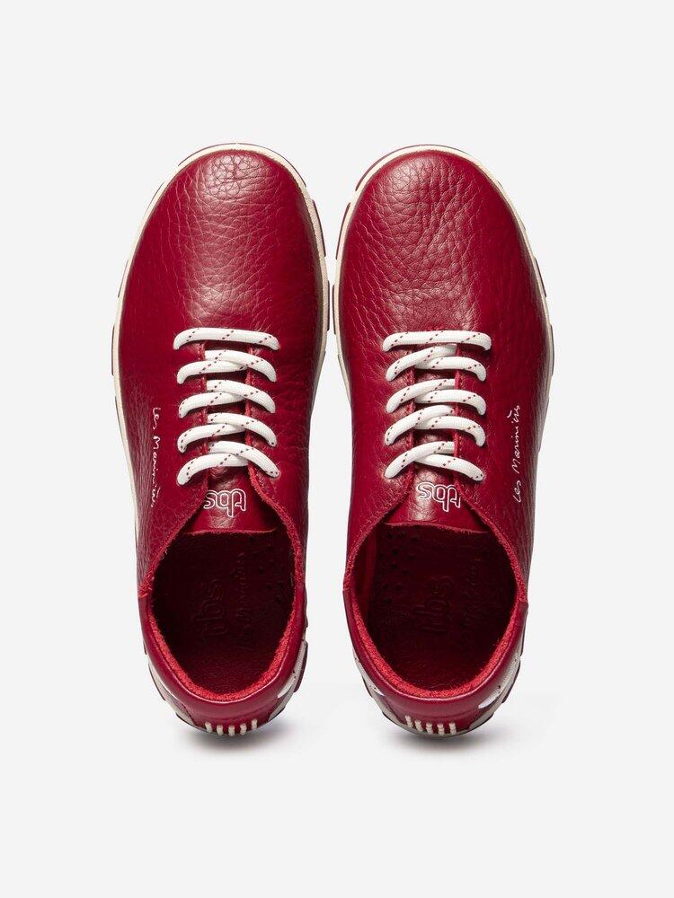 Baskets Femme Rouge TBS 3/5