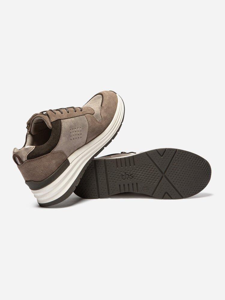 Baskets zippées Femme - TAMIZIP Beige 4/4