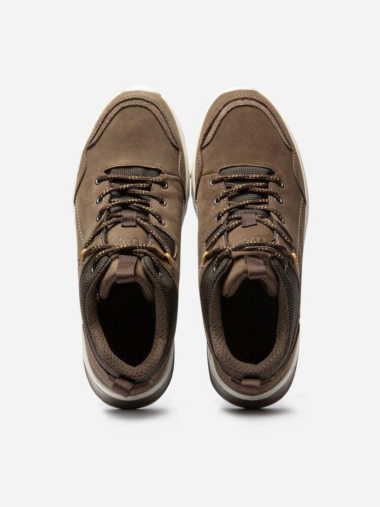 Tennis hautes Homme - LAWRENS Marron 3/5
