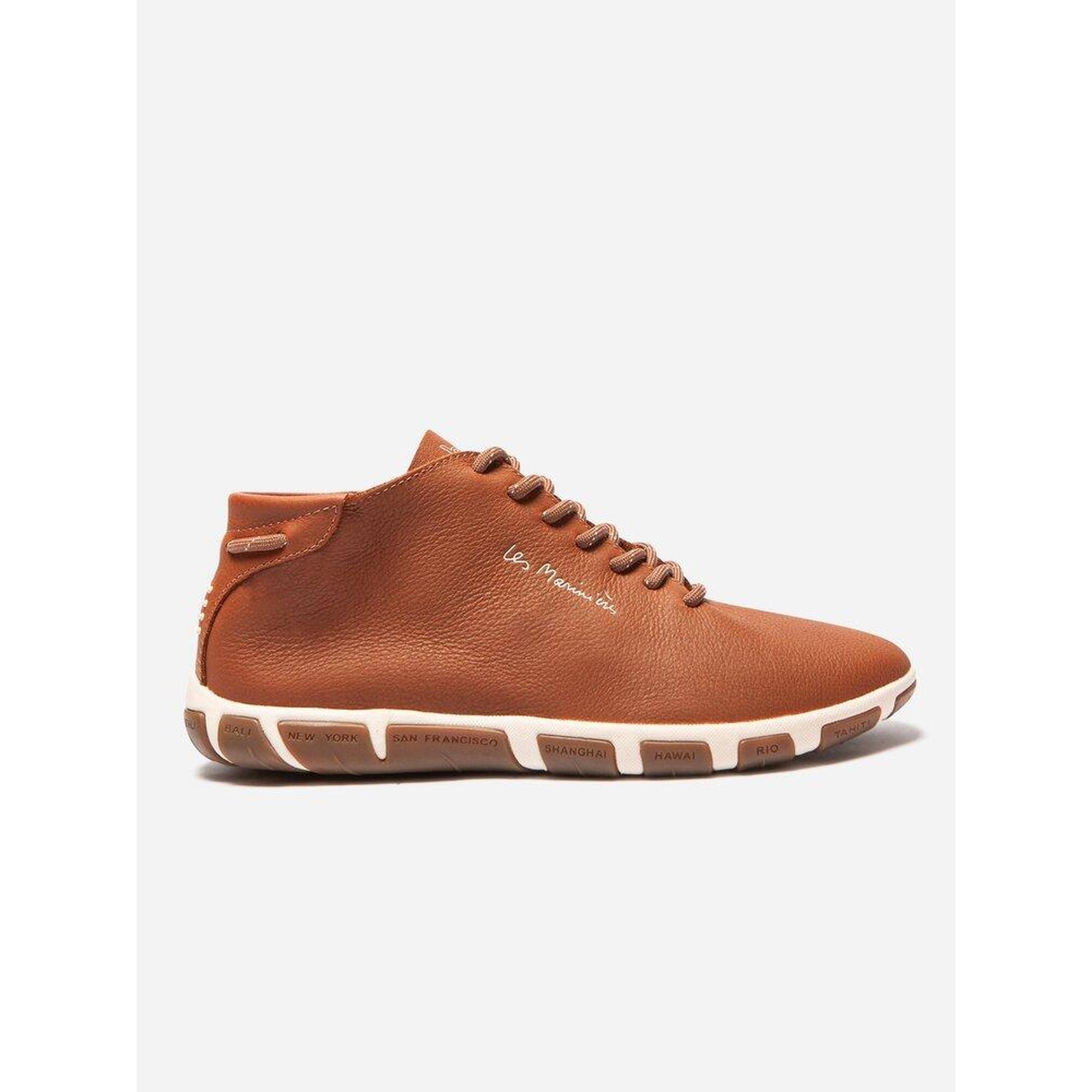 Tbs - Tennis Hautes Femme Juhayna Pecan - Chaussures De Sport - Marron - 38 - Decathlon