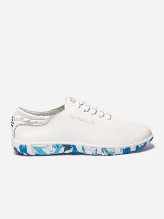 Baskets Femme - JAZARU Blanc/ecru