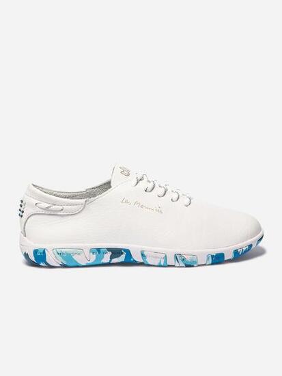 Baskets Femme - JAZARU Blanc/ecru