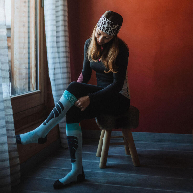 Chaussettes de ski femme très confortables, protection et confort